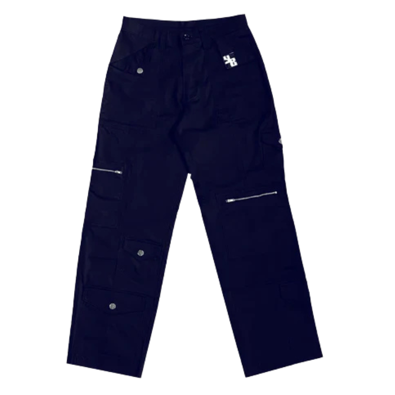 MISPLACED NAVY CARGO PANTS