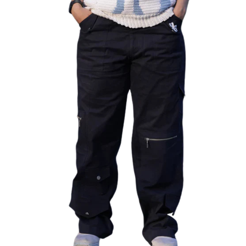 MISPLACED NAVY CARGO PANTS