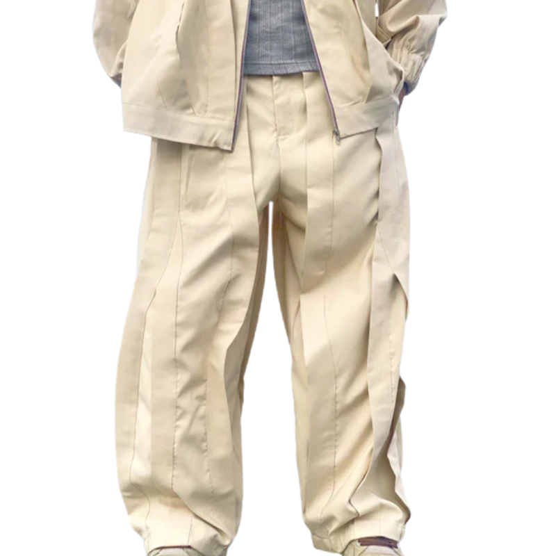 YB FAUX PLEAT PANTS