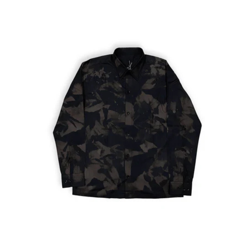 YB DOUBLE COLLAR ABSTRACT SHIRT
