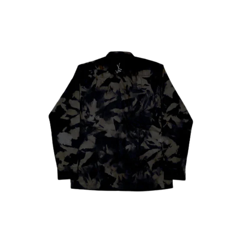 YB DOUBLE COLLAR ABSTRACT SHIRT