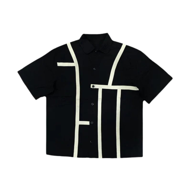 YB SERENITY PANEL BLACK SHIRT