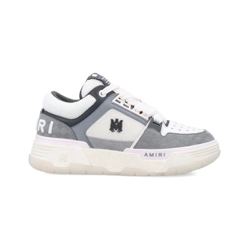 Amiri Ma-1 Grey Quad Monogram Debossed