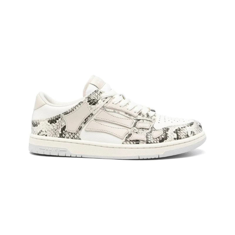 Amiri Skel Top Low Snake Alabaster
