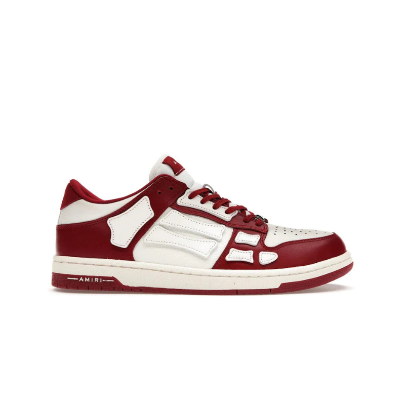 Amiri Skel Top Low Red White