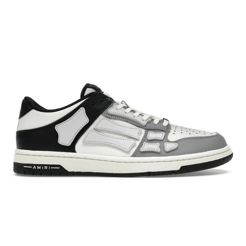 Amiri Skel Top Low Black White Grey