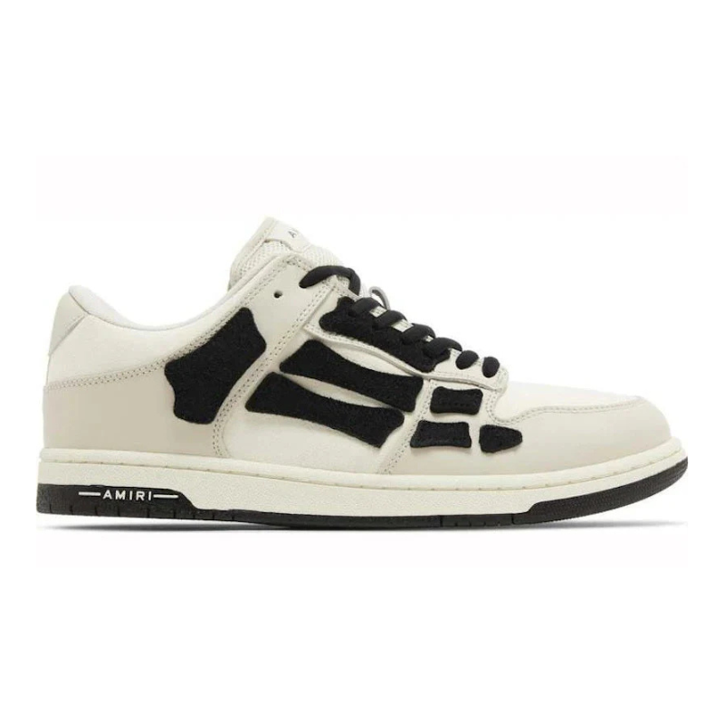 Amiri Skel Top Low Beige Black