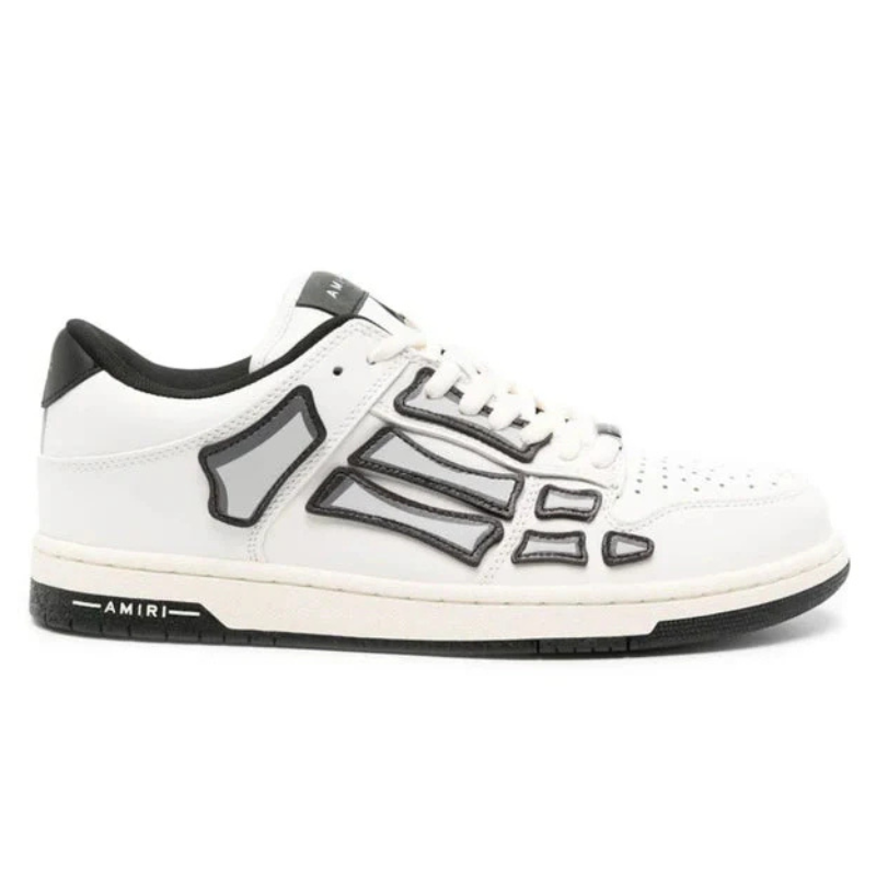 Amiri Skel Low Top White Black