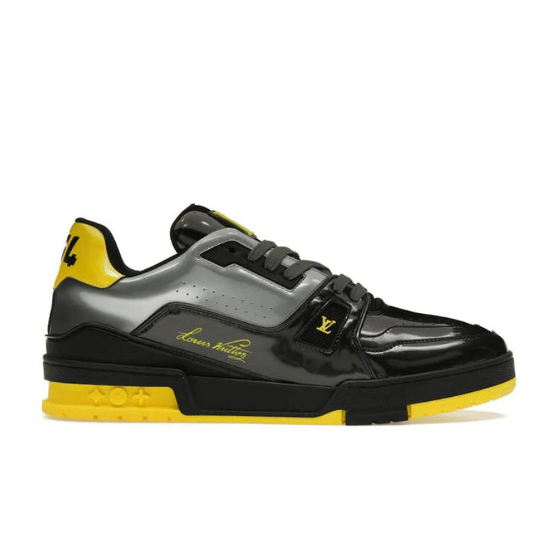 Louis Vuitton Trainer Black Yellow