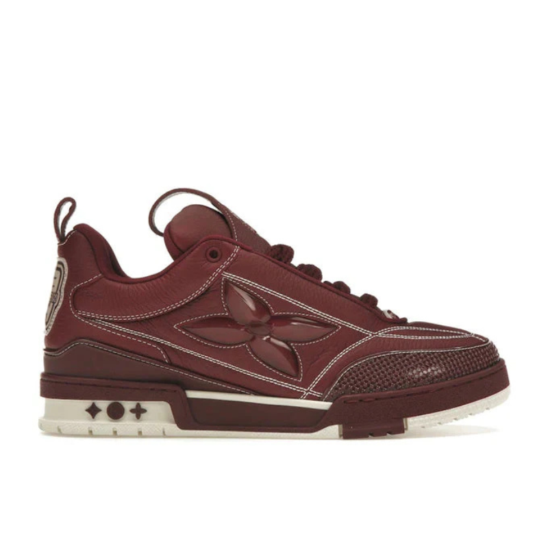 Louis Vuitton Lv Skate Sneaker Bordeaux Red