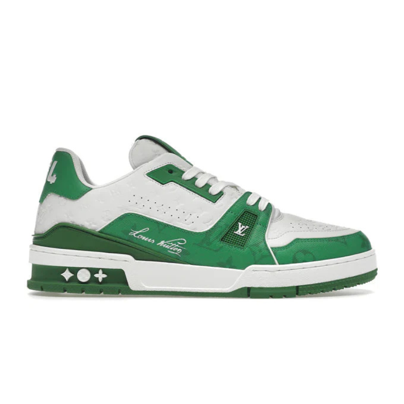 Louis Vuitton Trainer #54 Signature Green White