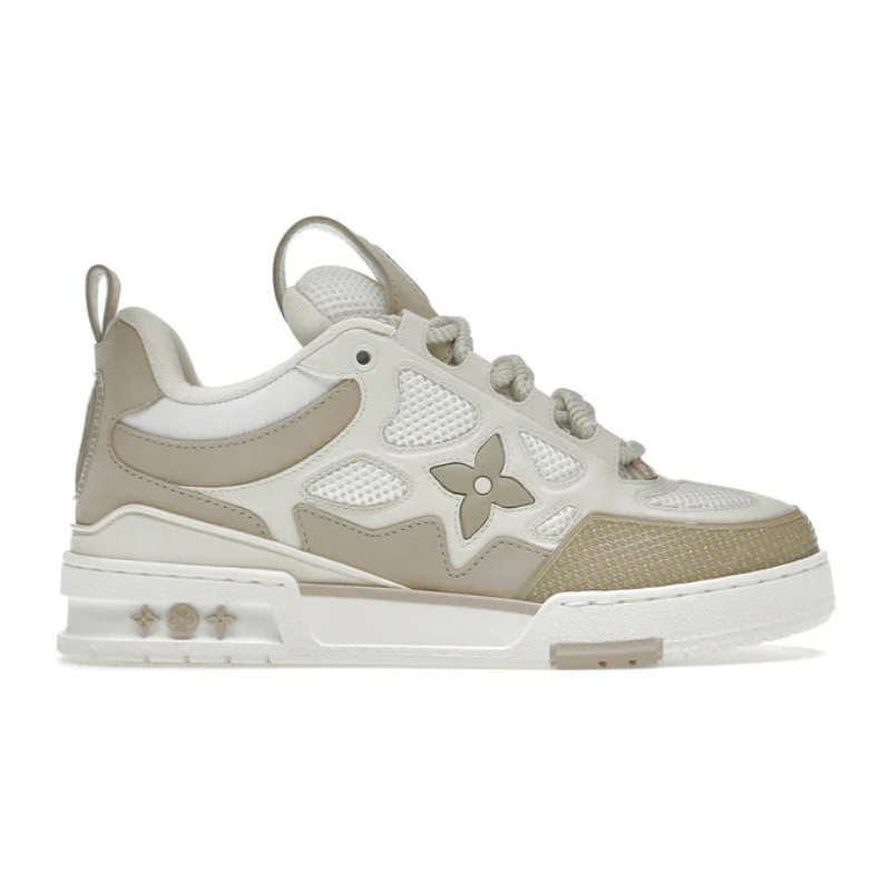 Louis Vuitton Lv Skate Sneaker Beige White