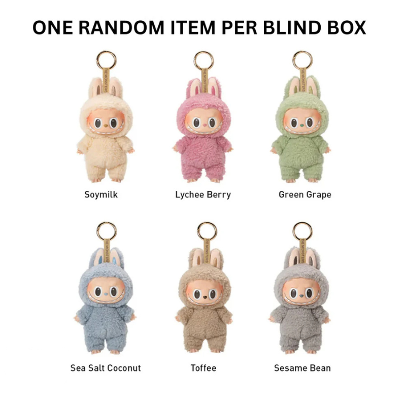 Pop Mart Labubu The Monsters Tasty Macarons Vinyl Face Sealed Case (Pack of 1)