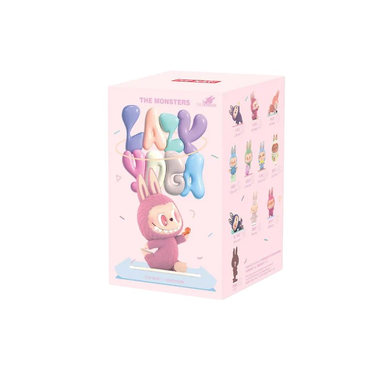 Pop Mart Labubu The Monsters Lazy Yoga Series Figures Sealed Case