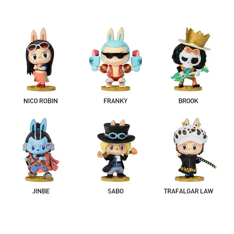 Pop Mart Labubu The Monsters x One Piece Series Single Blind Box (pack of 1)