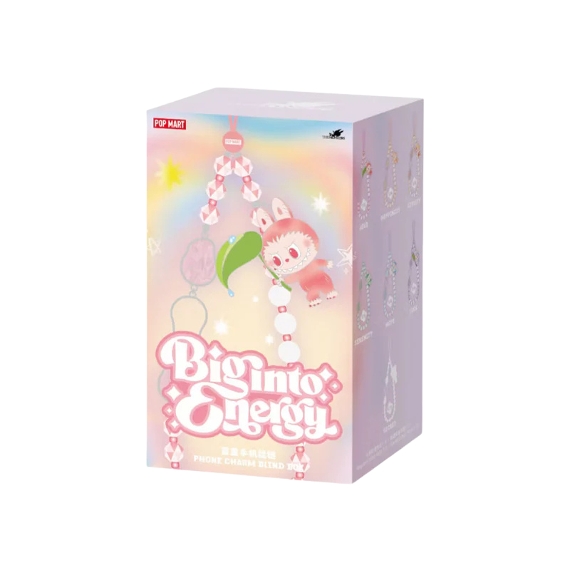 Pop Mart Labubu The Monsters Big into Energy Series Phone Charm Sealed Case