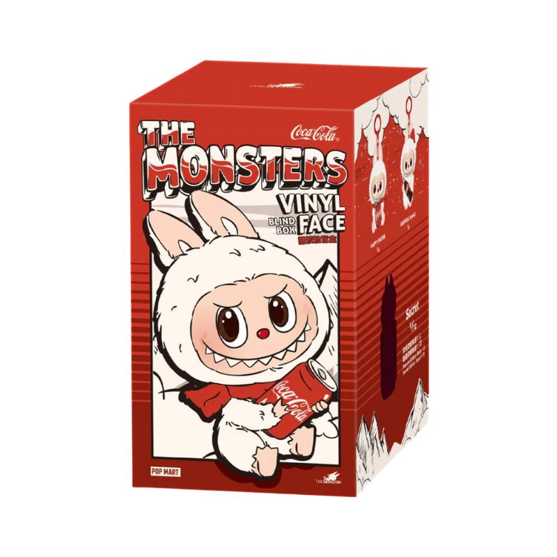 Pop Mart Labubu The Monsters Coca Cola Series Vinyl Face (PACK OF 1)