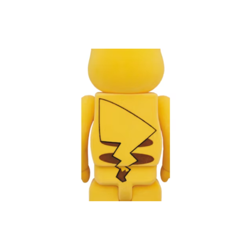 Bearbrick Pikachu Flocky Ver. 100% & 400% Set