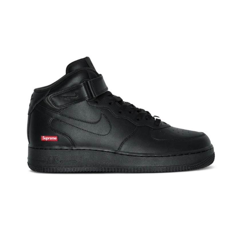 Nike Air Force 1 Mid Supreme Black