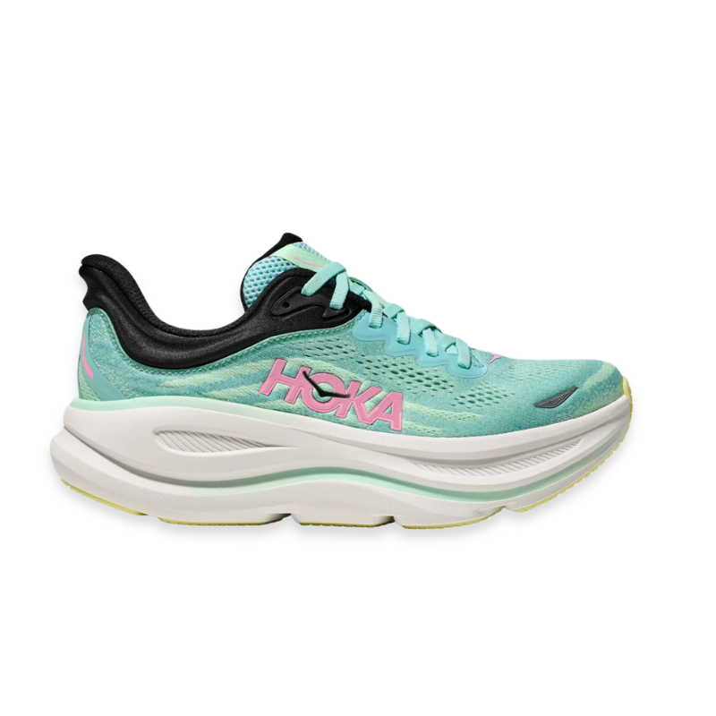 Hoka Bondi 9 Blue Spark Mint Fluorite