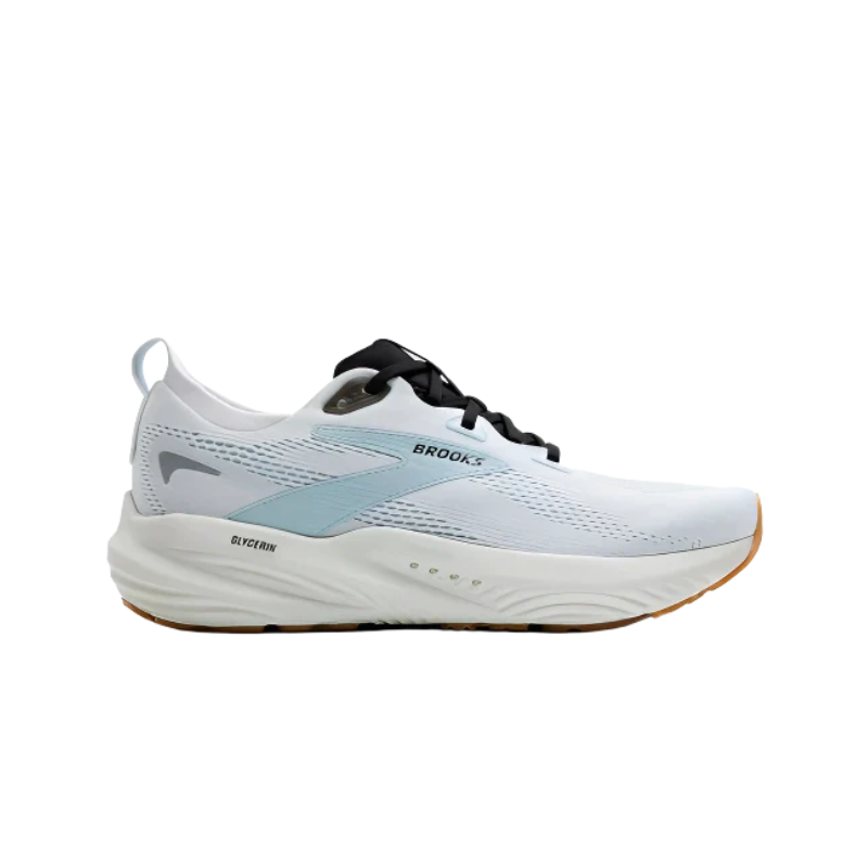 Brooks Glycerin 22 Bright White Winter Sky Black