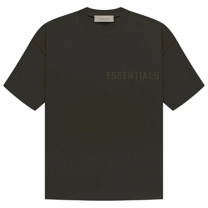 Fear of God Essentials Short-Sleeve Off Black Tee