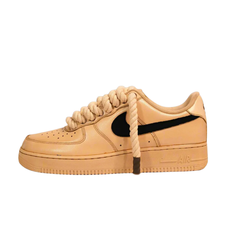 AF1 COFFEE  (Black Swoosh)
