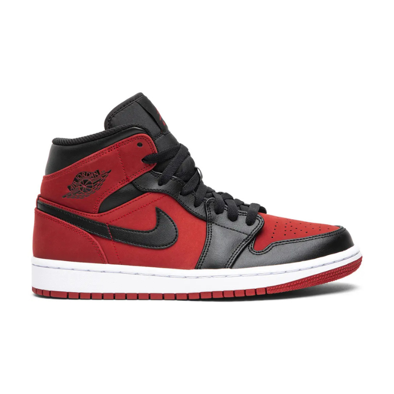 Jordan 1 Mid Gym Red Black