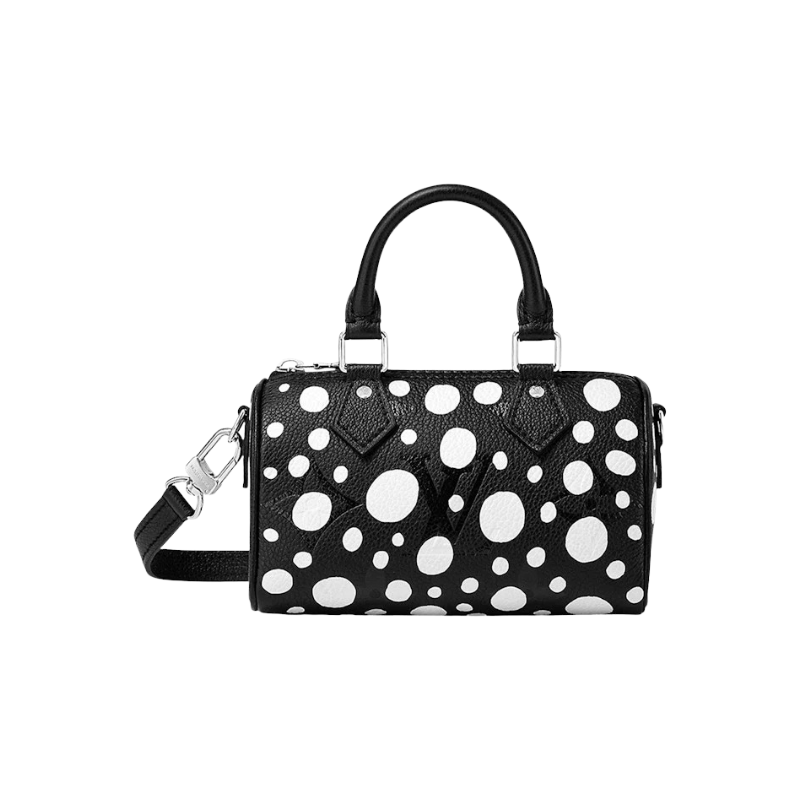 Louis Vuitton X Yayoi Kusama Nano Speedy Black/White