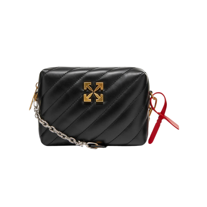 Off-White Jackhammer Camera Bag Quilted Black