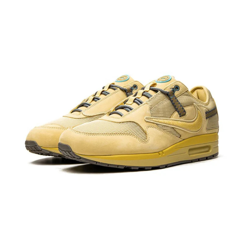 Air Max 1 Travis Scott Cactus Jack Saturn Gold