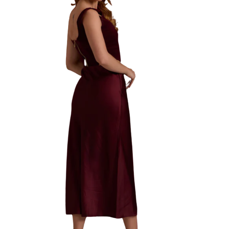 LOVICIDE WINE SKIRT