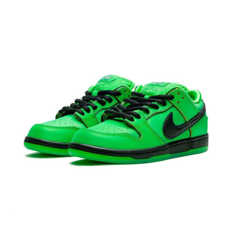Nike SB Dunk Low The Powepuff Girls Buttercup