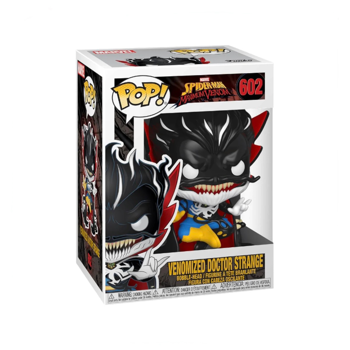 Funko Pop Vision Spiderman Venomized Doc Starange ( 602 )