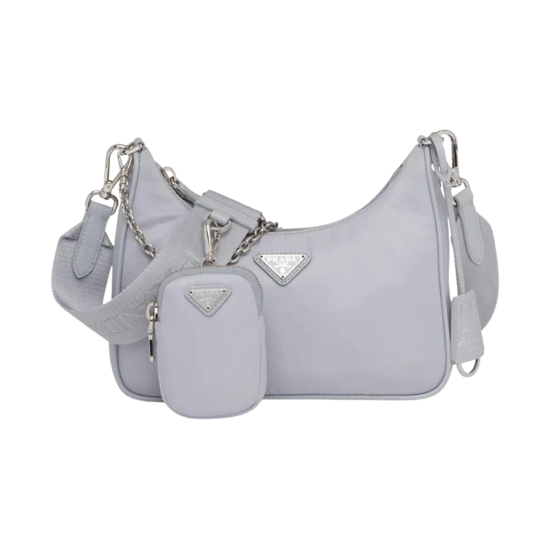 Prada Re-Edition 2005 Re-Nylon Bag Cornflower Blue