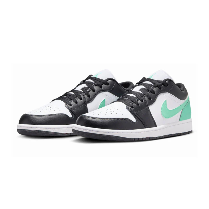 Air Jordan 1 Low Black Green Glow
