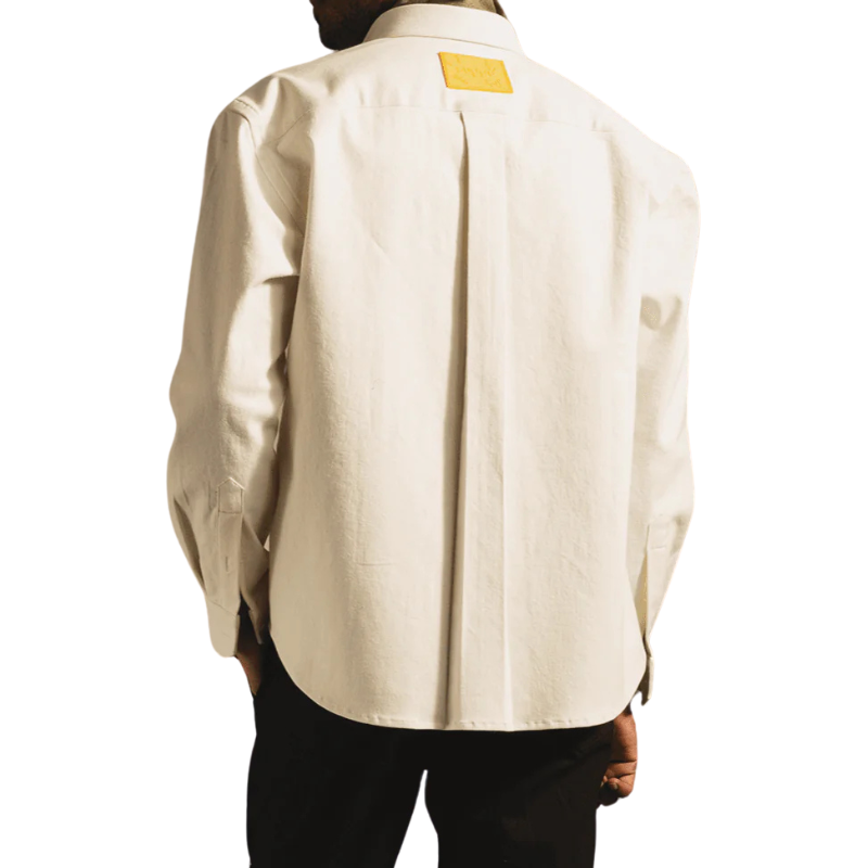 Sugga White Monogram Over Shirt