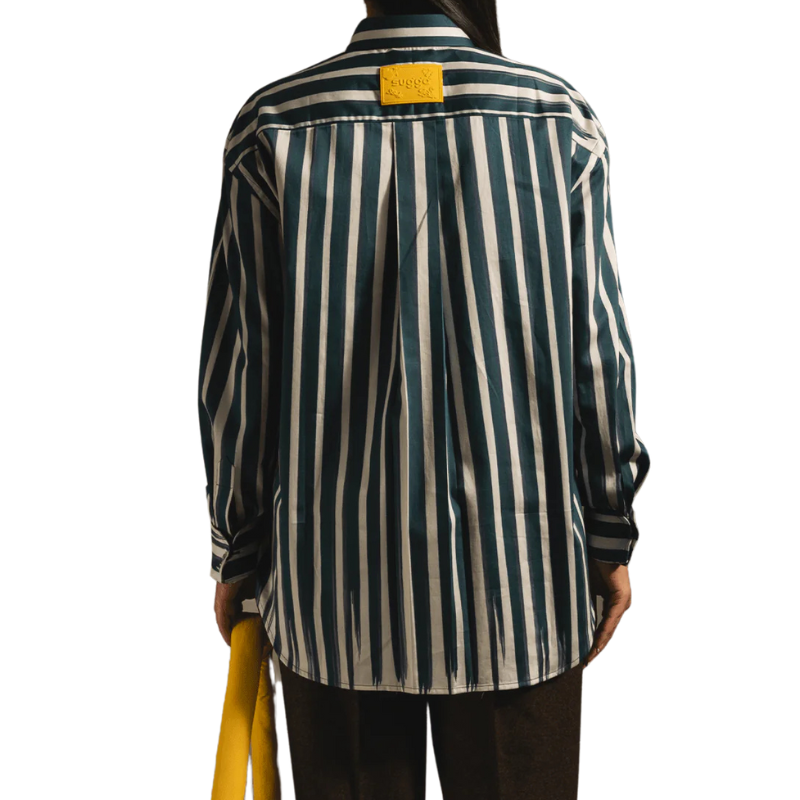 Sugga Fake Stripe Blue Shirt