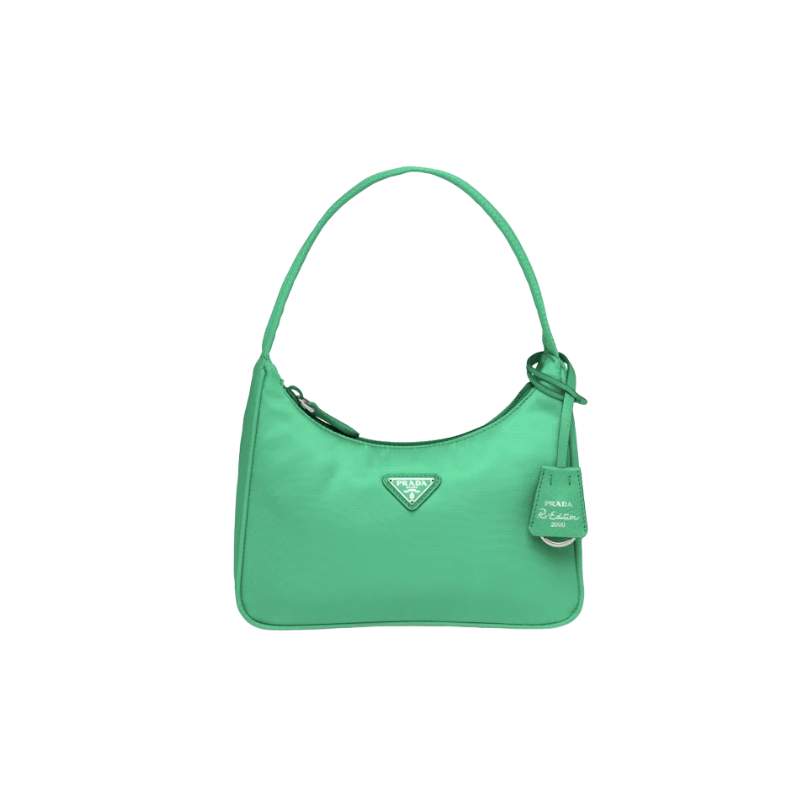 Prada Re-Edition 2000 Nylon Bag Mini Mint Green