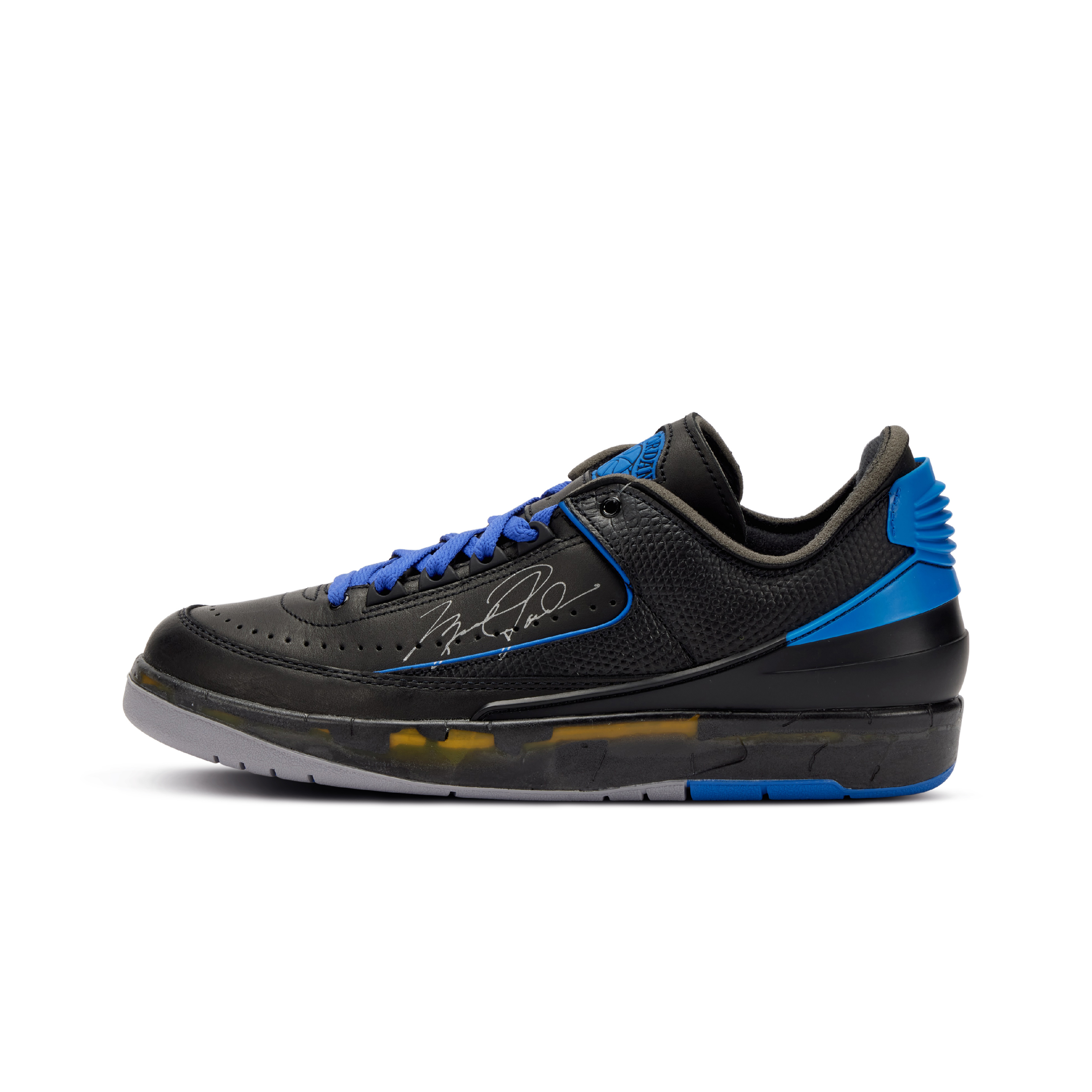Air Jordan 2 Retro Low Sp Off-White Black Blue