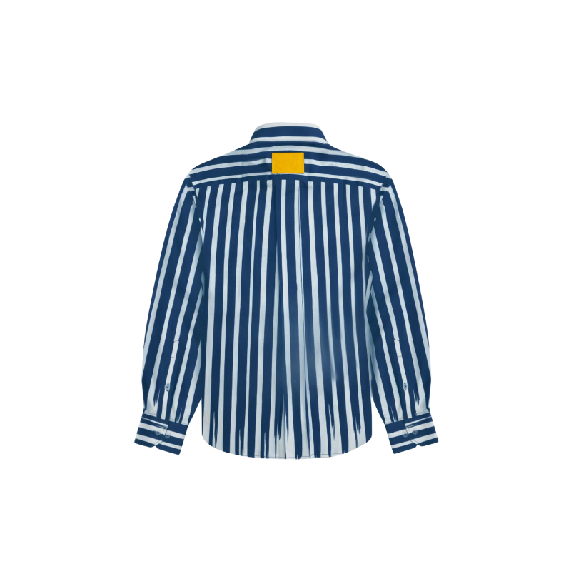Sugga Fake Stripe Blue Shirt