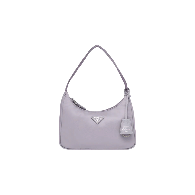 Prada Re-Edition 2000 Re-Nylon Mini Bag Wisteria