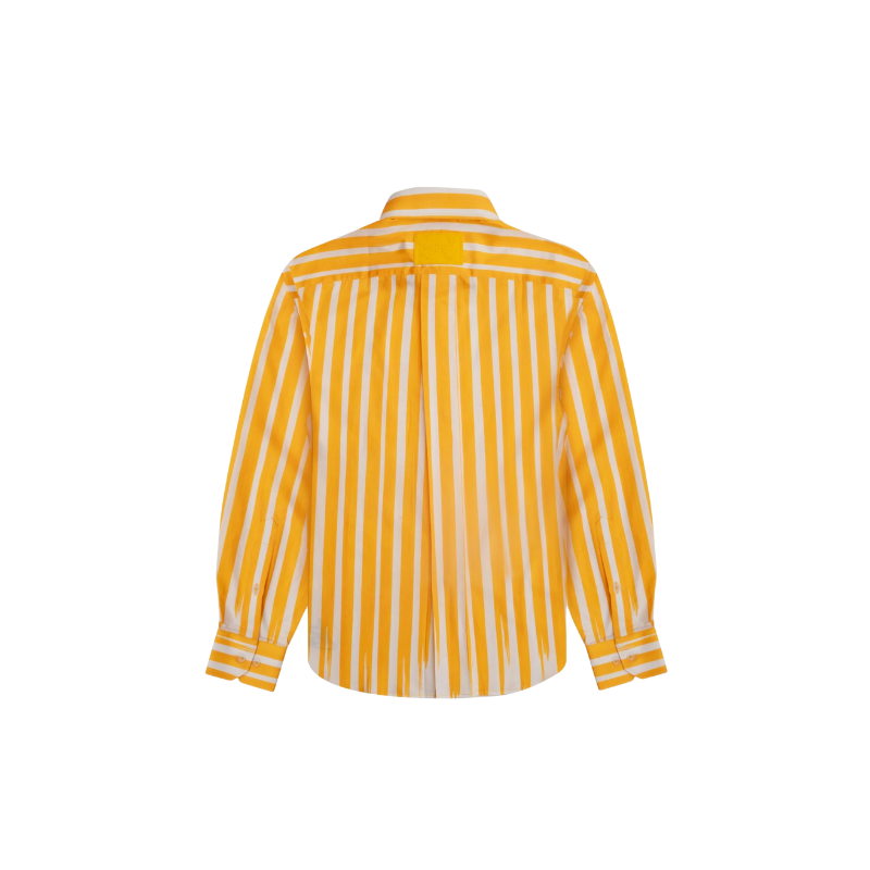 Sugga Fake Stripe Yellow Shirt