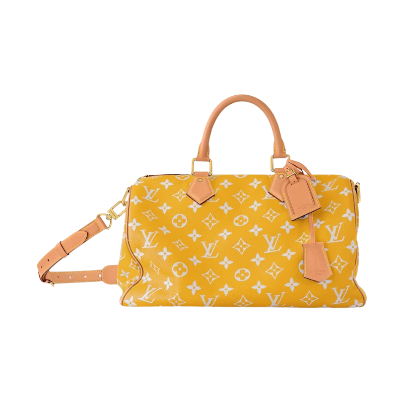 Louis Vuitton Speedy P9 Bandoulière 40 Monogram Leather Jaune Mat