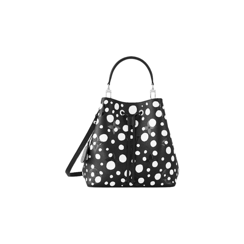 Louis Vuitton X Yayoi Kusama Neonoe Mm Black/White