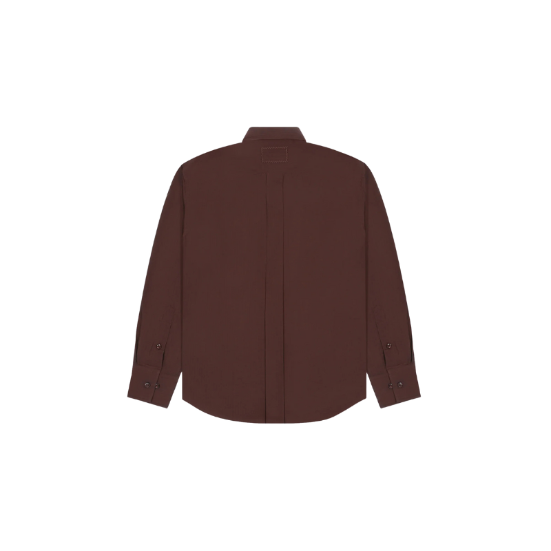 Sugga Open Locks Brown Shirt