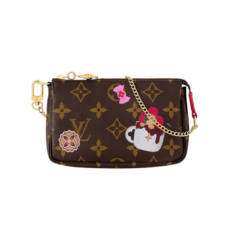 Louis Vuitton Mini Pochette Accessoires Monogram/Candy Red