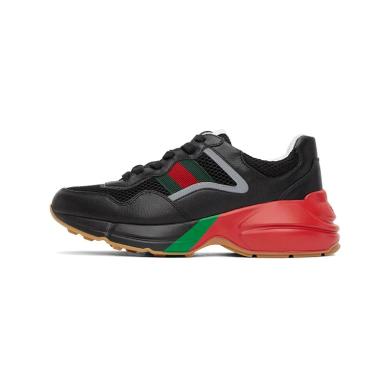 Gucci Rhyton Sneaker Black Red Green
