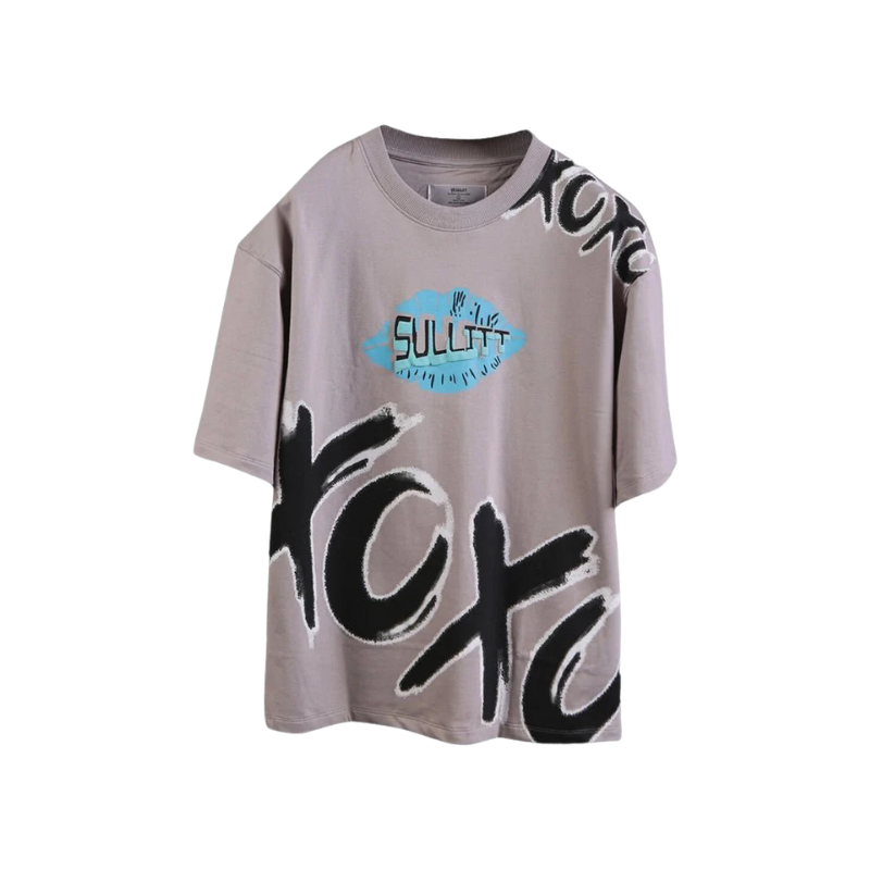 Sullitt Hugs and Kisses Ash Tshirt