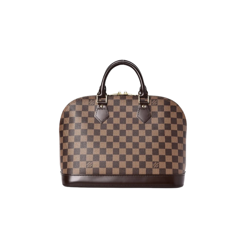 Louis Vuitton Alma Damier Ebene (Without Accessories) Pm Cerise Lining